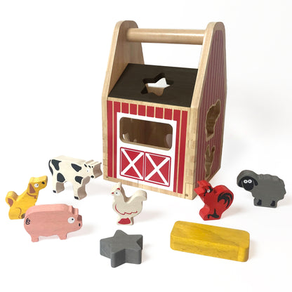 Barnyard Shape Sorter - Twinkle Twinkle Little One