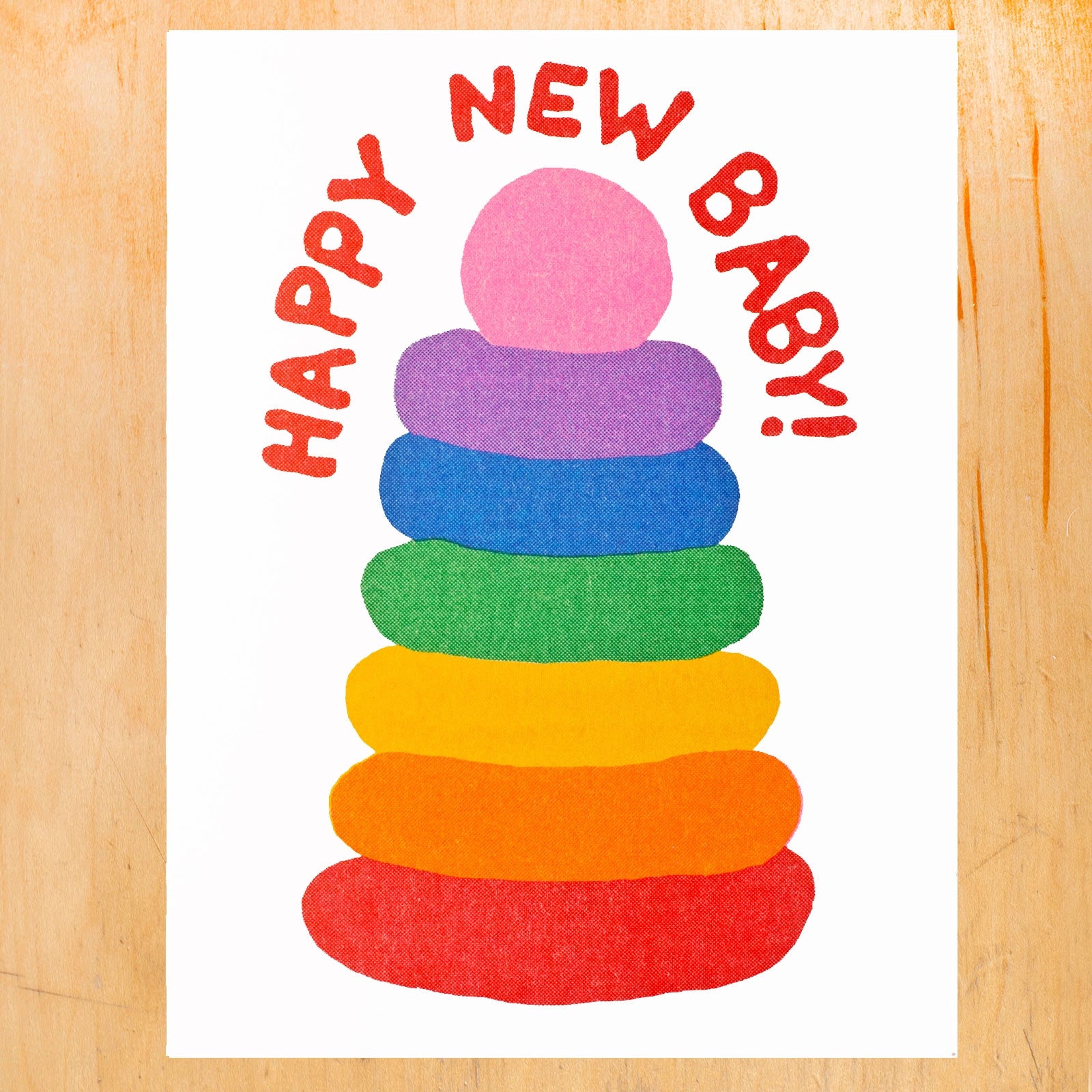 Happy New Baby Greeting Card