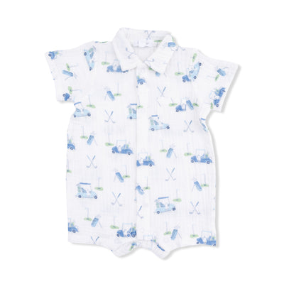 Baby Golf Carts Blue - Polo Shortie