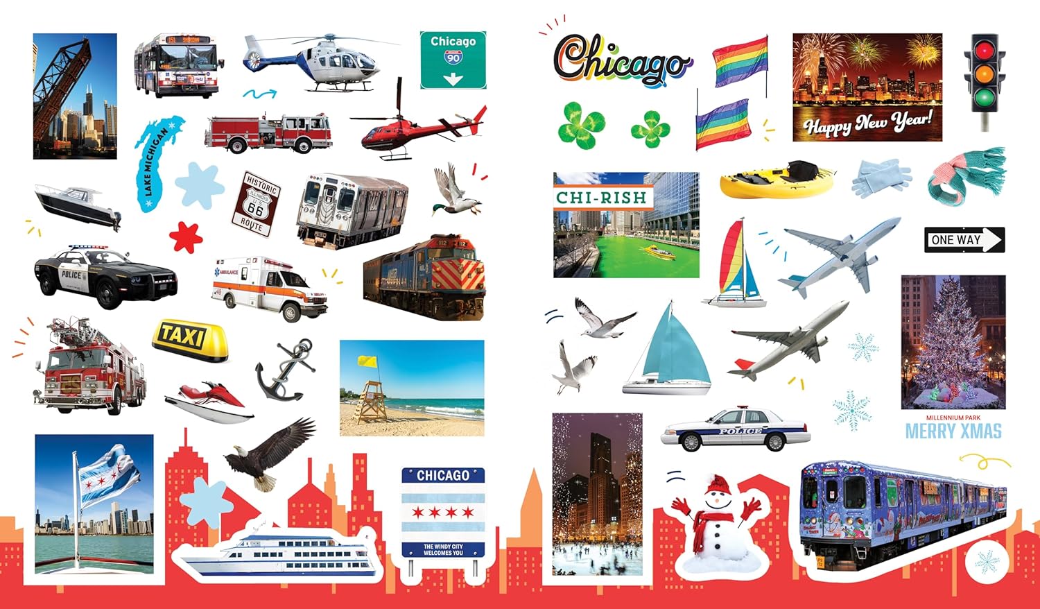 500 Stickers: Chicago: Discover the Magic of the Windy City with Hundreds of Fun Stickers!