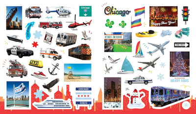 500 Stickers: Chicago: Discover the Magic of the Windy City with Hundreds of Fun Stickers!
