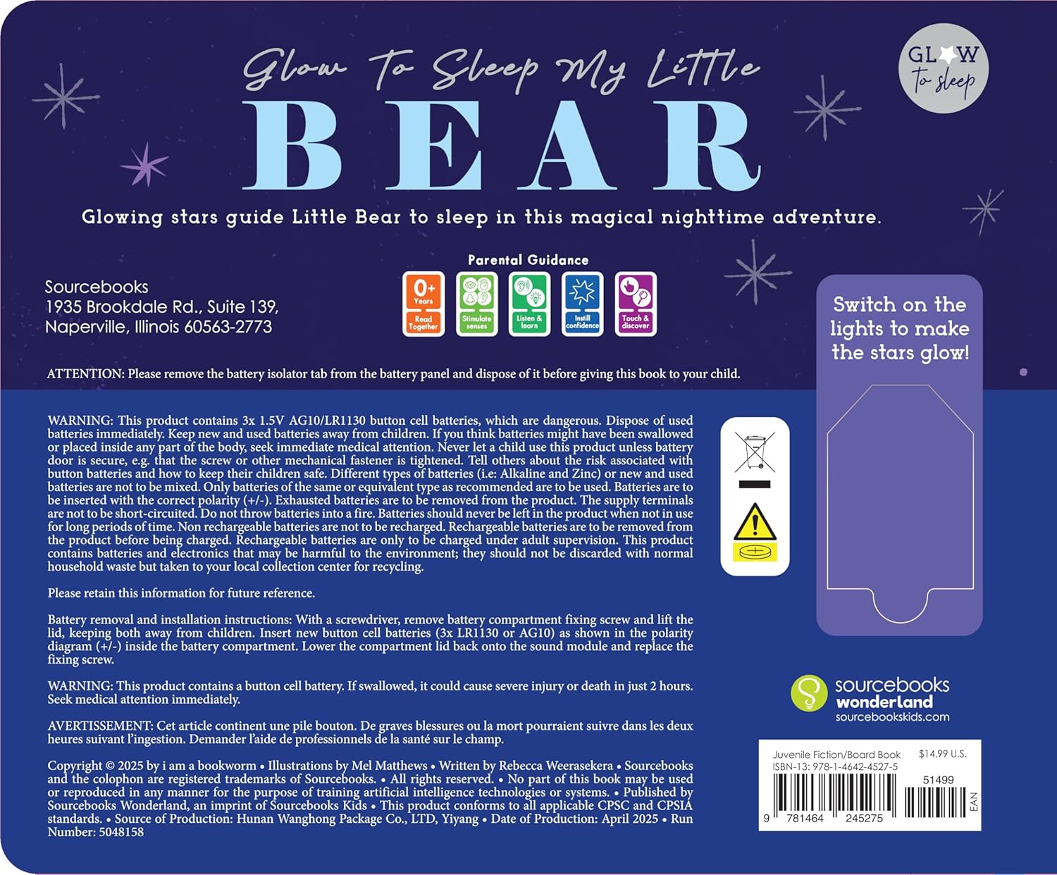 Glow to Sleep My Little Bear