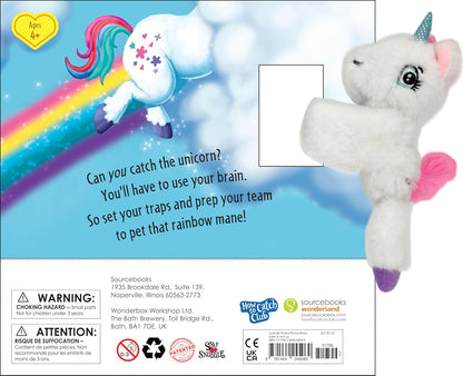 Snap & Snuggle: How to Catch a Unicorn: Plush Silicone Slap Bracelet and Funny Adventure Book for Kidsrrr4e - Twinkle Twinkle Little One