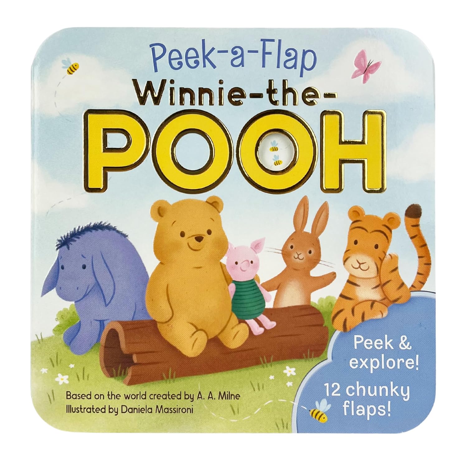 Winnie-The-Pooh (Peek-A-Flap) - Children's Lift-a-Flap Board Book