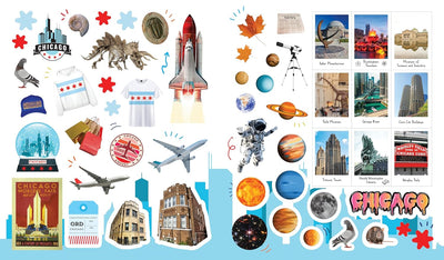 500 Stickers: Chicago: Discover the Magic of the Windy City with Hundreds of Fun Stickers!