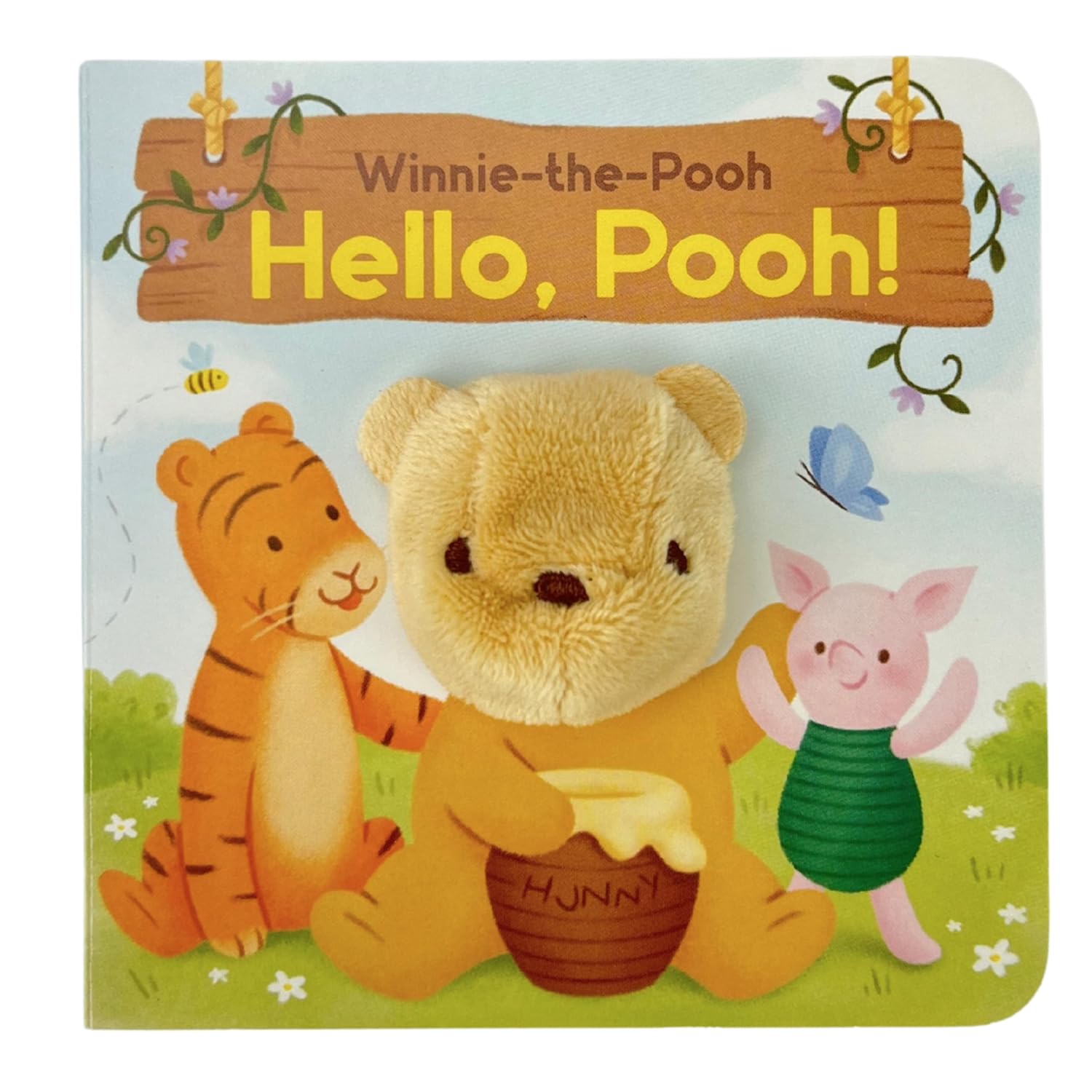 Winnie-the-Pooh: Hello, Pooh! Finger Puppet Board Book for Babies and Toddlers