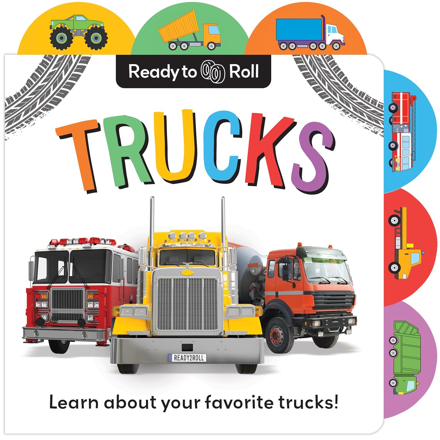 Trucks - Lift a Flap Board Book