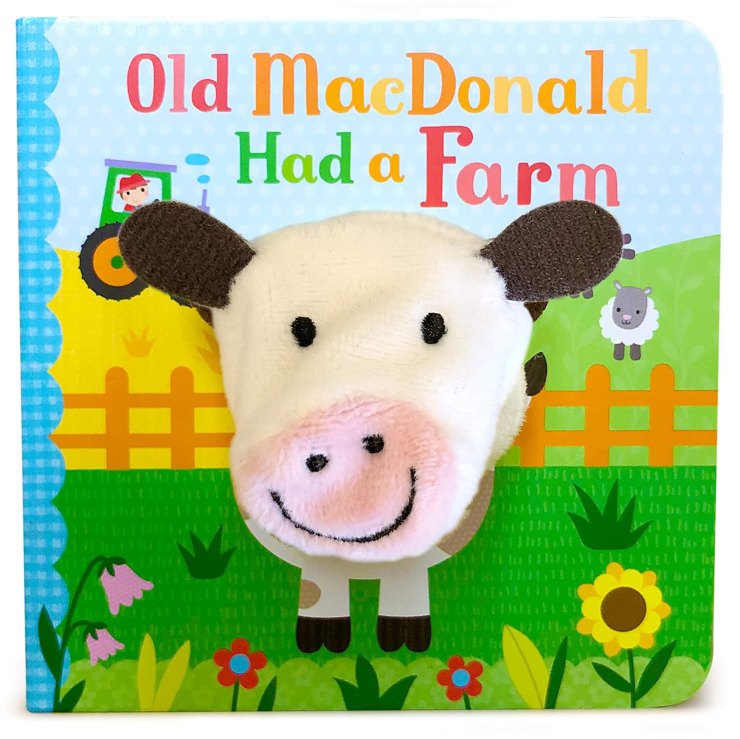 Old MacDonald Had a Farm Finger Puppet Board Book for Babies and Toddlers