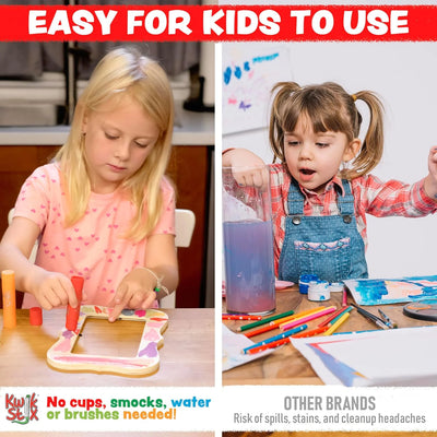 Kwik Stix Paint Sticks, Set of 12 Classic Colors