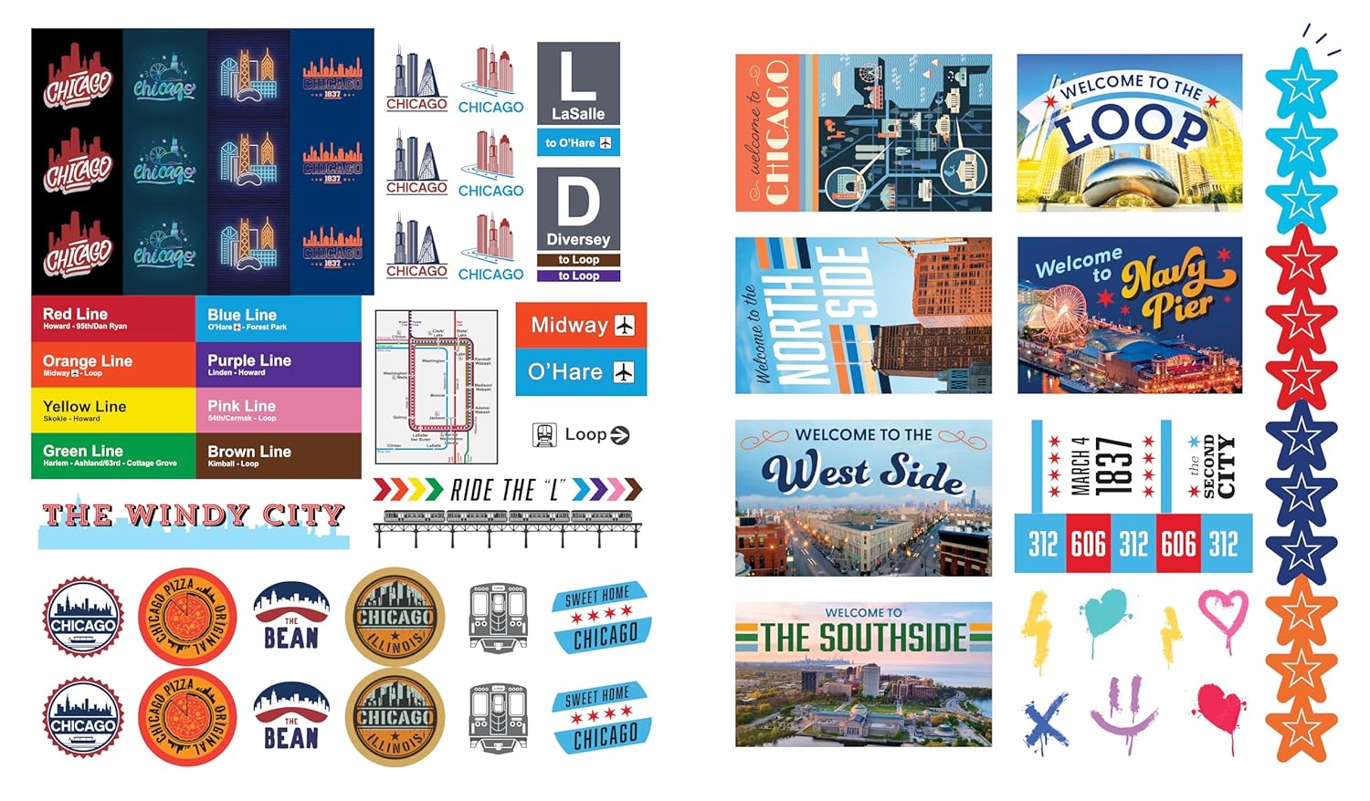 500 Stickers: Chicago: Discover the Magic of the Windy City with Hundreds of Fun Stickers!