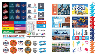 500 Stickers: Chicago: Discover the Magic of the Windy City with Hundreds of Fun Stickers!