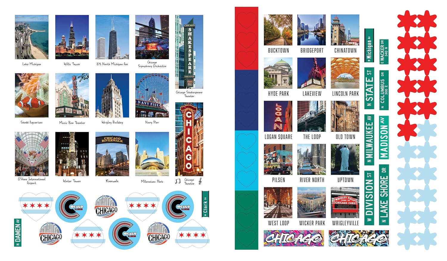 500 Stickers: Chicago: Discover the Magic of the Windy City with Hundreds of Fun Stickers!