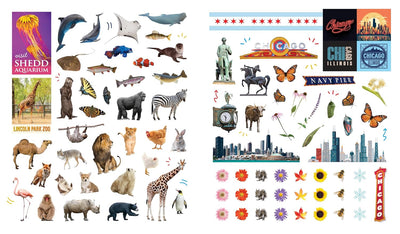 500 Stickers: Chicago: Discover the Magic of the Windy City with Hundreds of Fun Stickers!