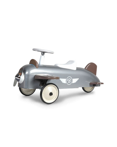 Ride-On Speedster Plane Silver