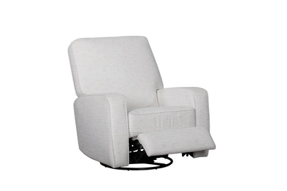 Charlotte Power Gliding Recliner with Power Lumbar – Faz Cotton - Twinkle Twinkle Little One