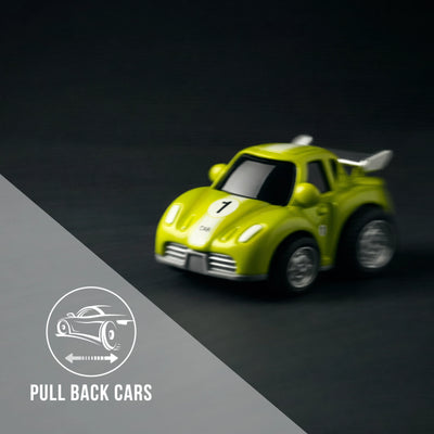 VVC Mixed Vehicles Stackable Pullback Diecast Cars