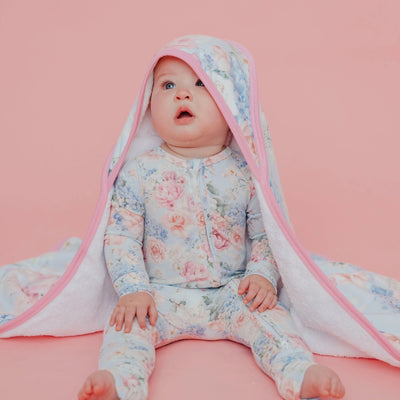 Genevieve Premium Knit Hooded Towel