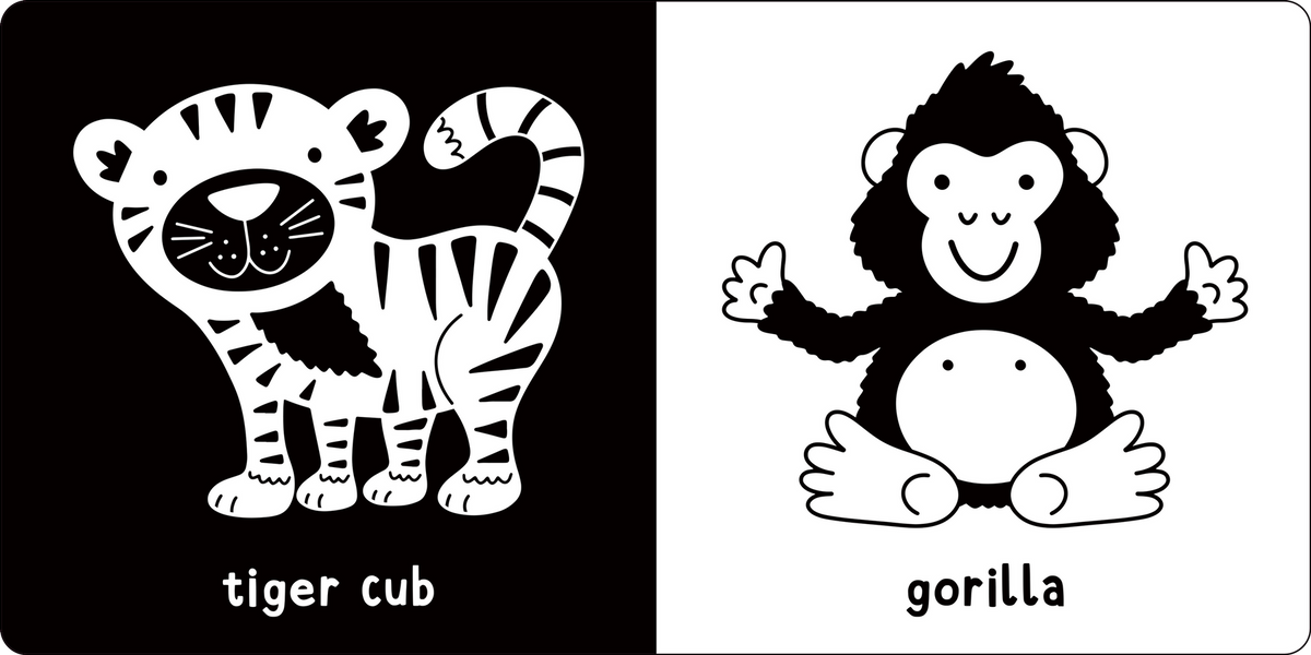 What Does Baby See? - Baby Animals - A High Contrast Board Book - image 2