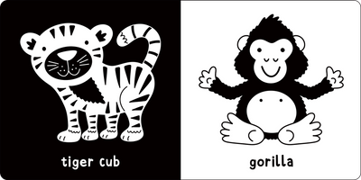 What Does Baby See? - Baby Animals - A High Contrast Board Book - image 2