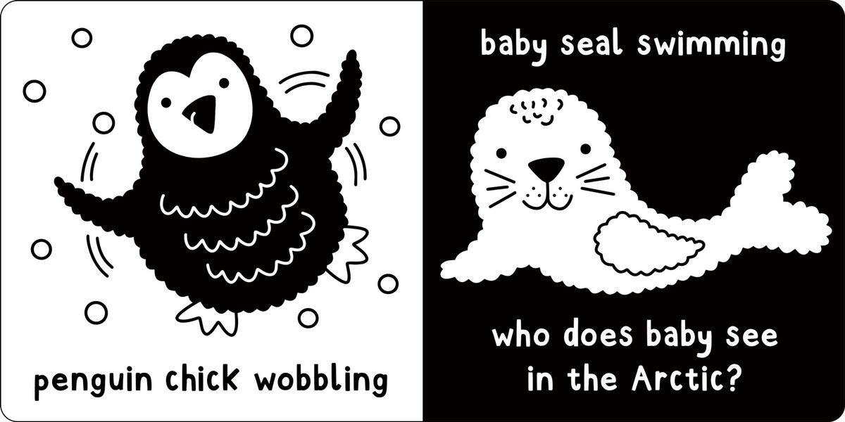 What Does Baby See? - Baby Animals - A High Contrast Board Book - image 3