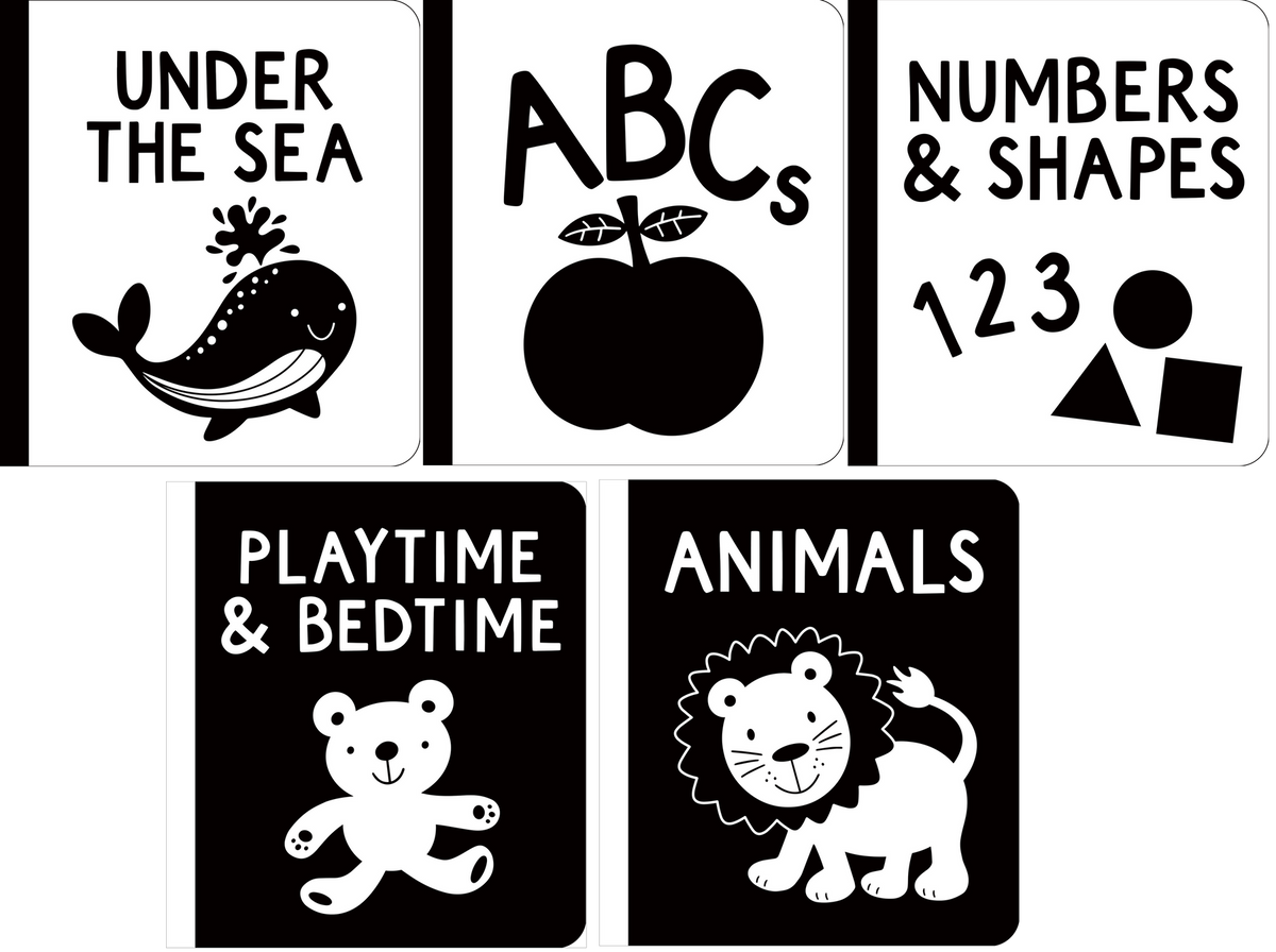 My Little Black and White Board Book Library - image 3