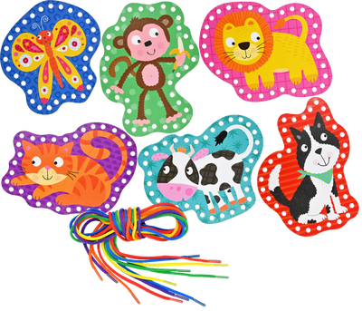 Animals Lacing Cards - image 2