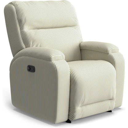 Storytime Maverly Power Cozzia Swivel Glide Recliner with Heat & Massage