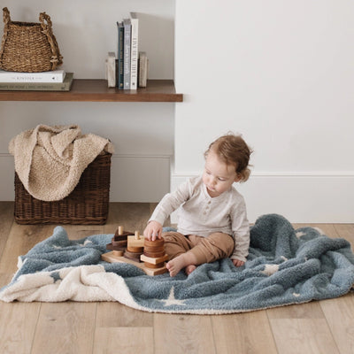 DOUBLE-LAYER BAMBONI RECEIVING BLANKETS