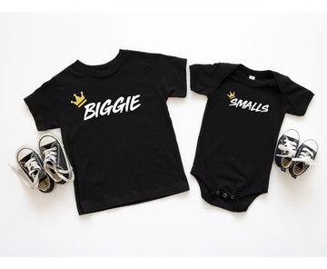 Biggie Gold Crown T-Shirt - Twinkle Twinkle Little One