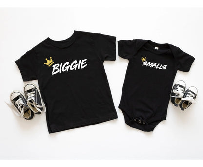 Biggie Gold Crown T-Shirt - Twinkle Twinkle Little One
