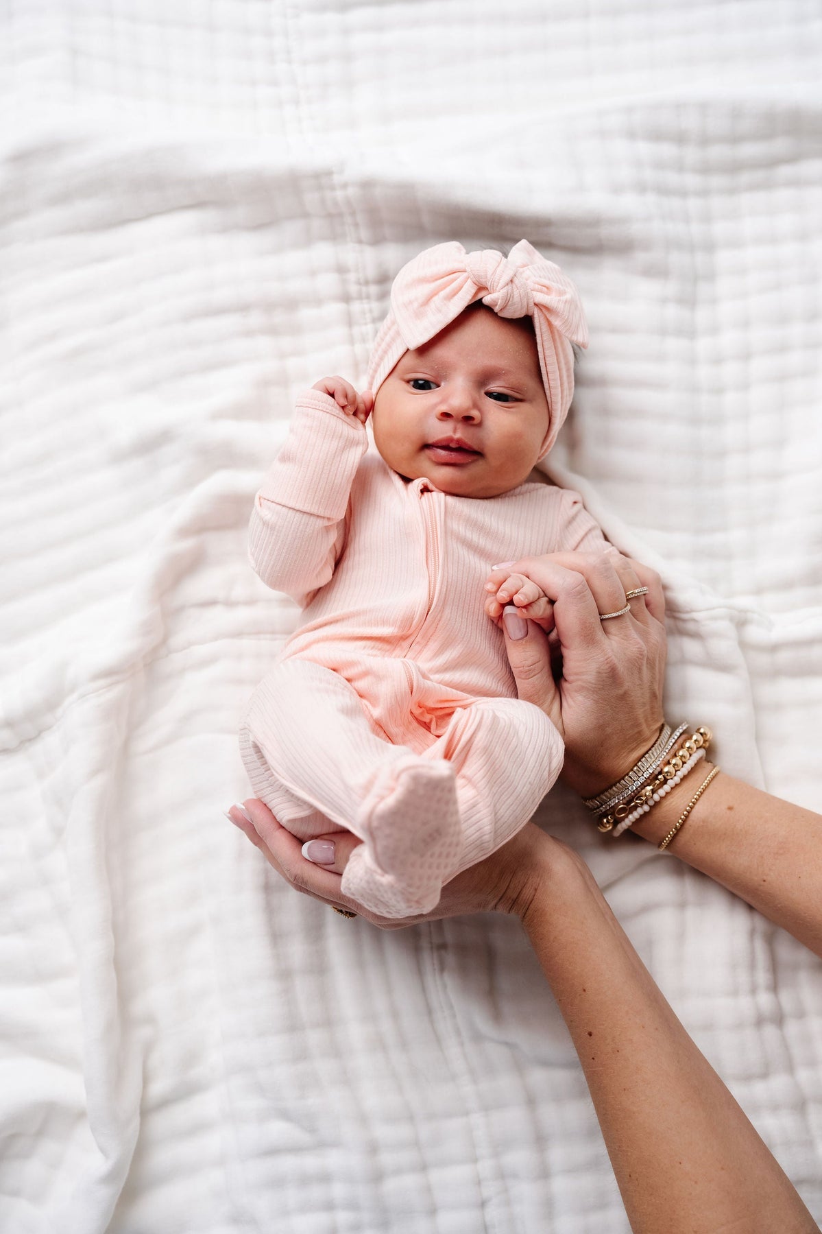 Lou Lou & Company Ribbed Rosie Footie - Twinkle Twinkle Little One