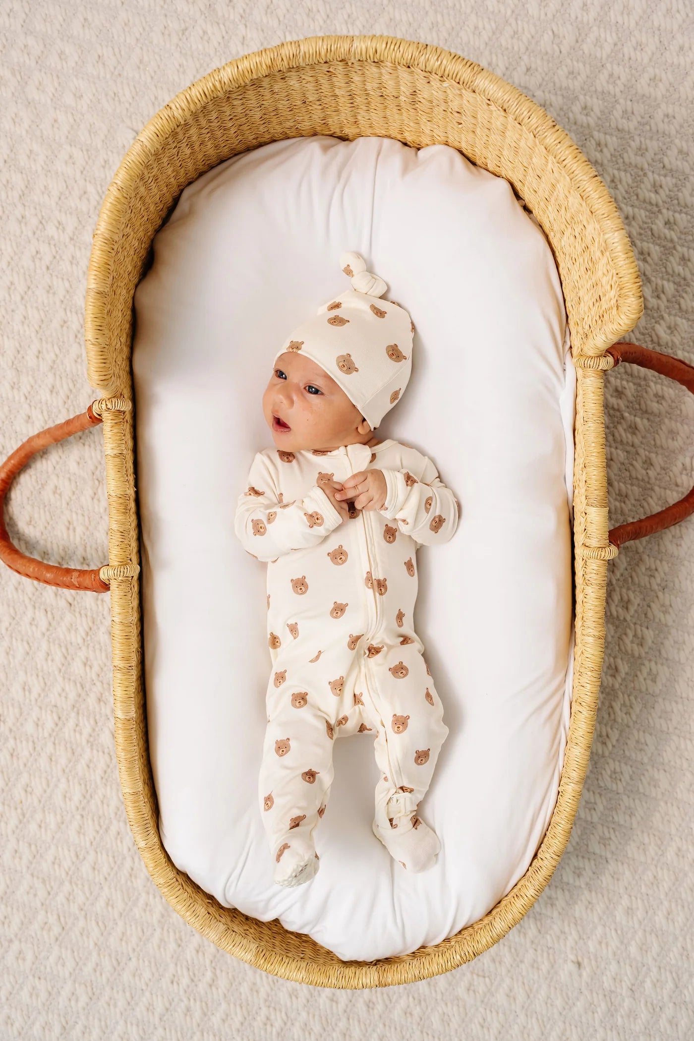 Lou Lou & Company Teddy Zipper Footie