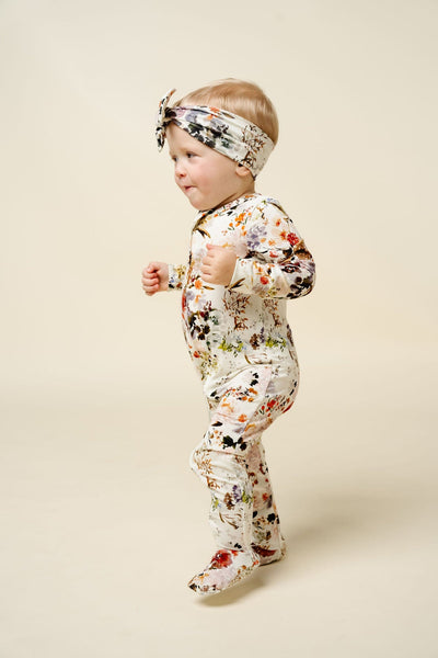 Lou Lou & Company Nellie Zipper Footie - Twinkle Twinkle Little One