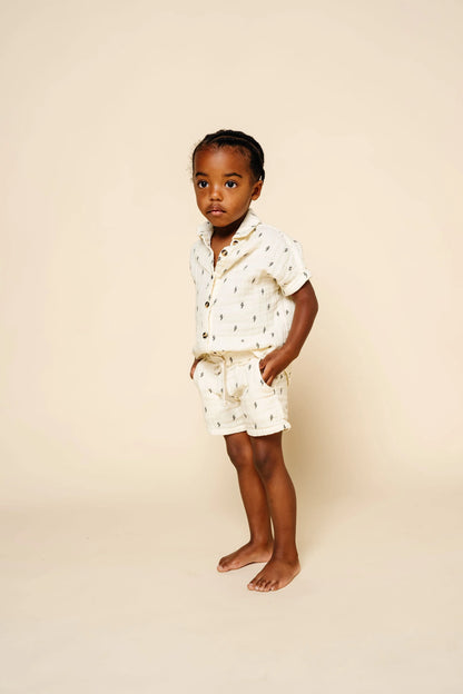 Lou Lou & Company Shirt & Shorts Set - Lightening Bolt - Twinkle Twinkle Little One