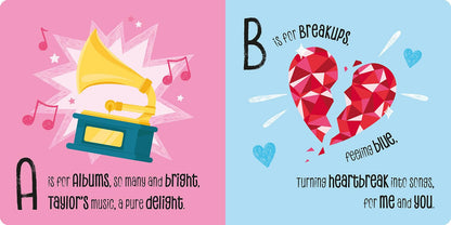 ABC of Taylor Swift: A Rhyming Lullaby Board Book - Twinkle Twinkle Little One