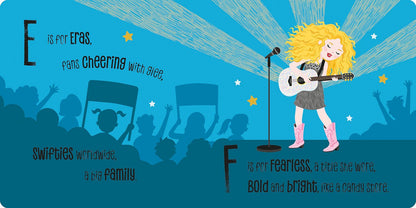 ABC of Taylor Swift: A Rhyming Lullaby Board Book - Twinkle Twinkle Little One