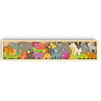 Animal Parade A to Z Puzzle & Playset - Twinkle Twinkle Little One