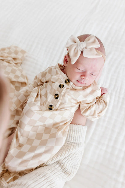 Lou Lou & Company Austin Knotted Gown - Twinkle Twinkle Little One