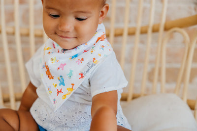 Abby and Pals Baby Bandana Bibs - Twinkle Twinkle Little One