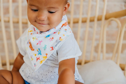 Abby and Pals Baby Bandana Bibs - Twinkle Twinkle Little One