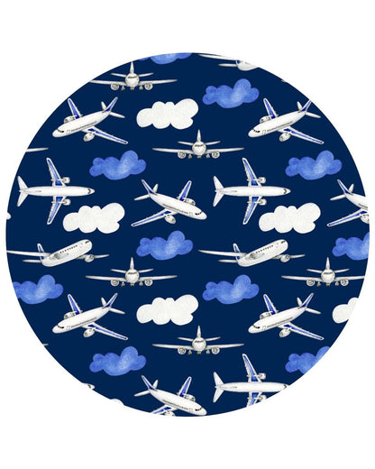 Airplane Zippered Footie - Twinkle Twinkle Little One