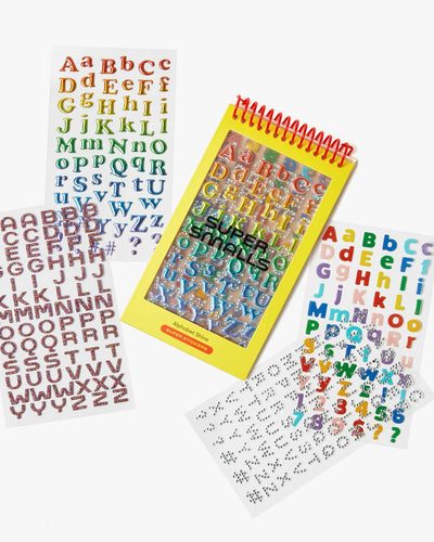 Alphabet Shine Super Stickers - Twinkle Twinkle Little One