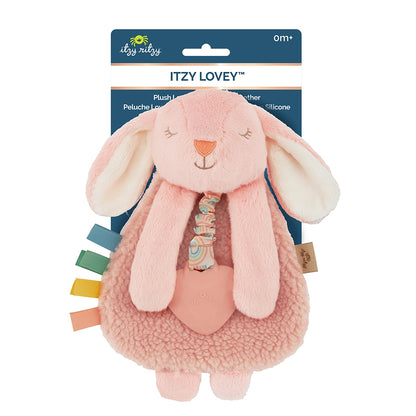 Itzy Lovey™ Plush And Teether Toy - Anna the Bunny - Twinkle Twinkle Little One