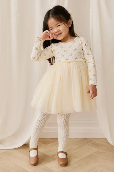 Anna Dress Thelma Egret - Twinkle Twinkle Little One