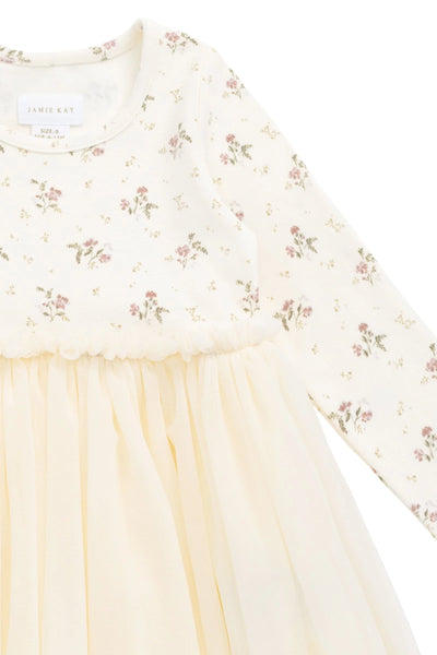 Anna Dress Thelma Egret - Twinkle Twinkle Little One