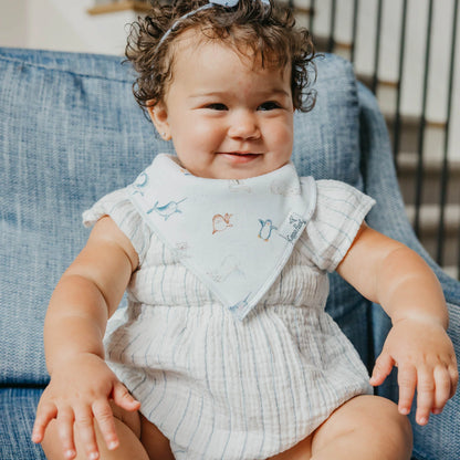 Arctic Wonder Baby Bandana Bibs - Twinkle Twinkle Little One