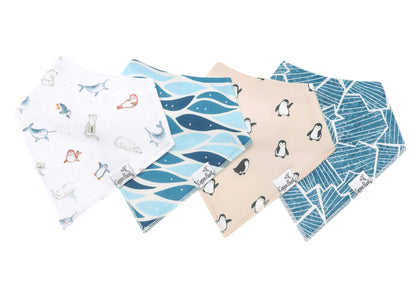 Arctic Wonder Baby Bandana Bibs - Twinkle Twinkle Little One