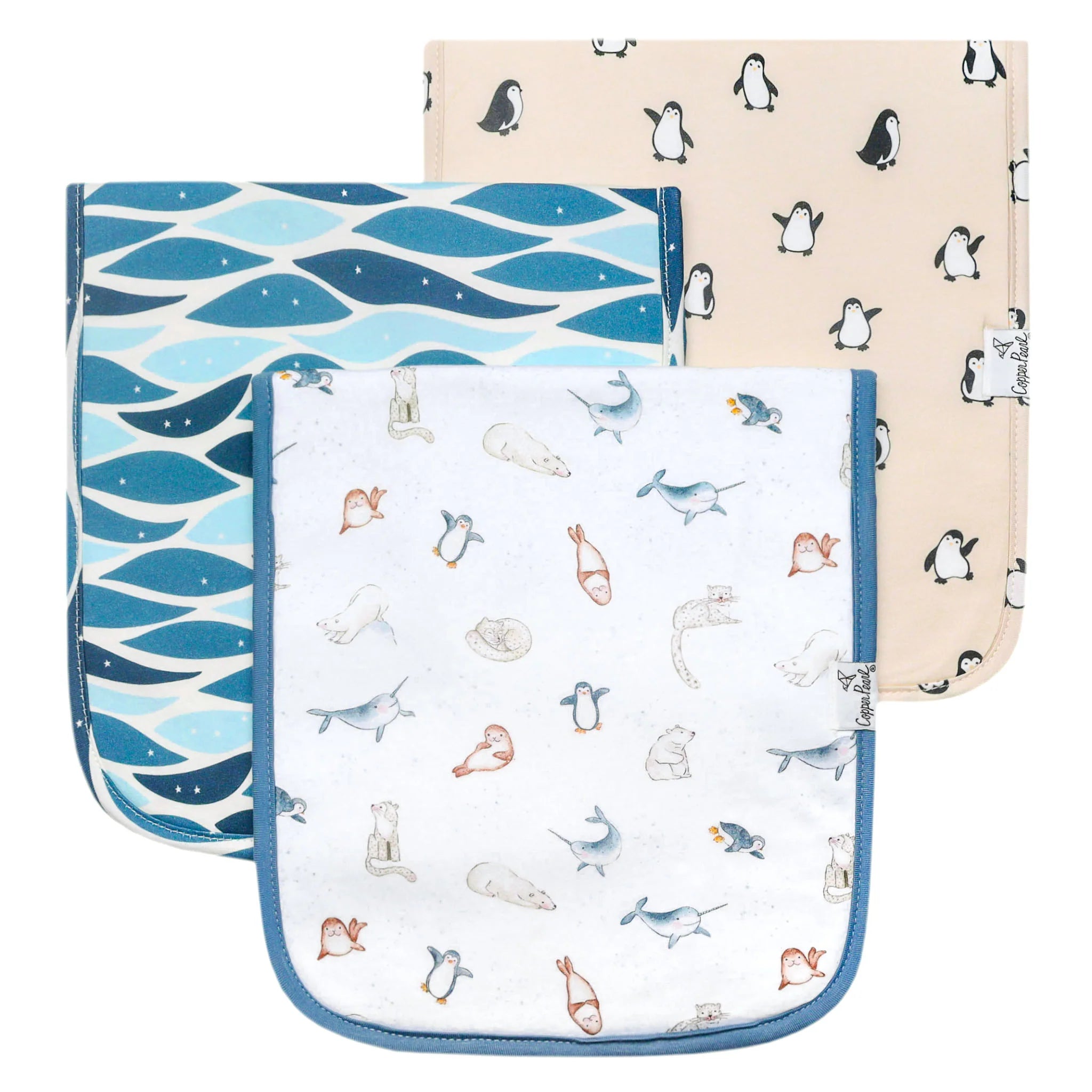 Arctic Wonder Premium Burp Cloths - Twinkle Twinkle Little One