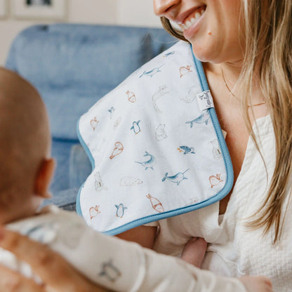 Arctic Wonder Premium Burp Cloths - Twinkle Twinkle Little One