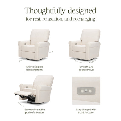 Monogram by Namesake Monroe Power Recliner & Swivel Glider